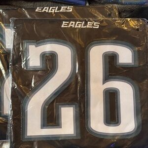 Eagles Black and White Jerseys